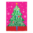 Have a Merry Christmas Burlap House Flag,13b12220