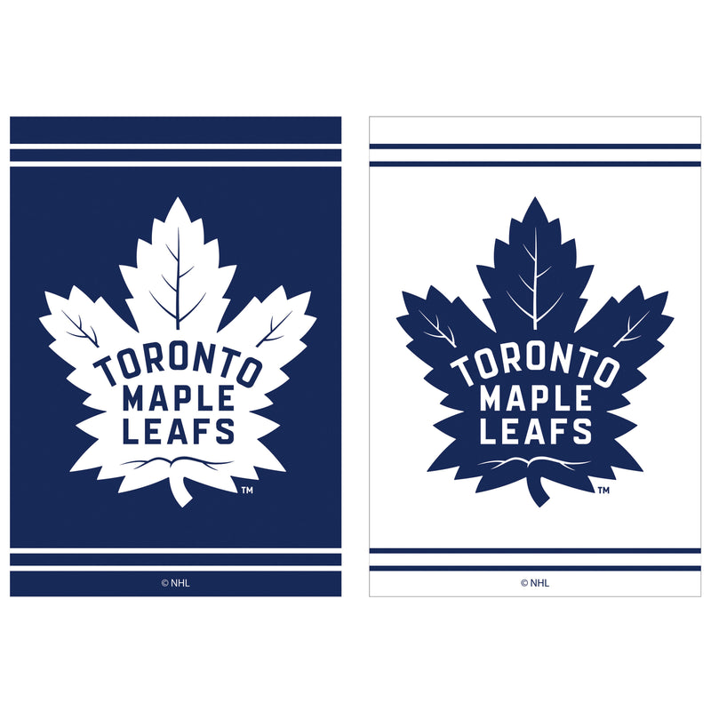 Embossed Suede Flag, House Size, Toronto Maple Leafs,13es4376