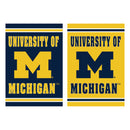 Embossed Suede Flag, House Size, University Of Michigan,13es920