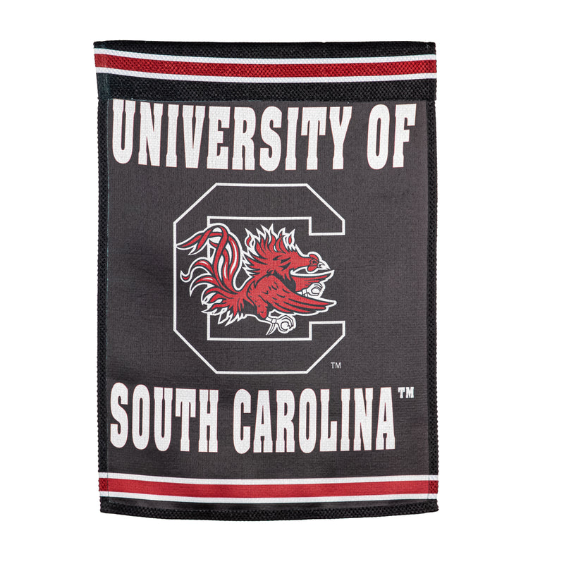 Embossed Suede Flag, House Size, University of South Carolina,13es954