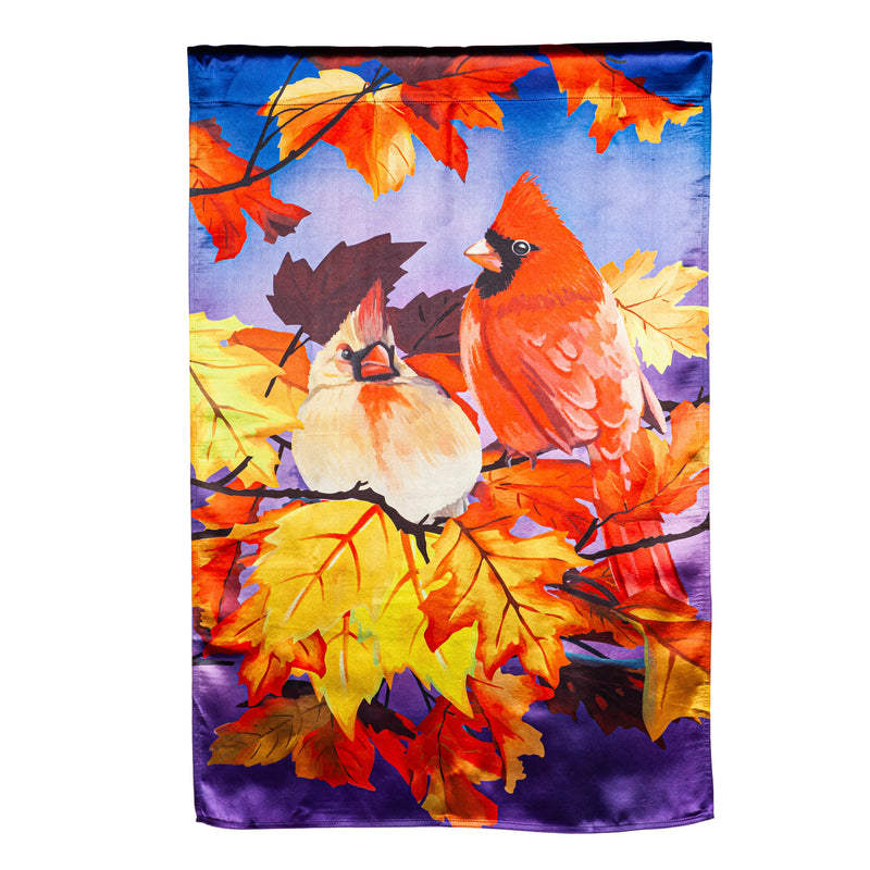 Cardinal Friends House Lustre Flag,13lu11062