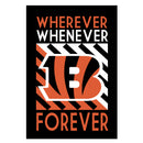 Cincinnati Bengals, WWF Flag REG,13lu3806wwf