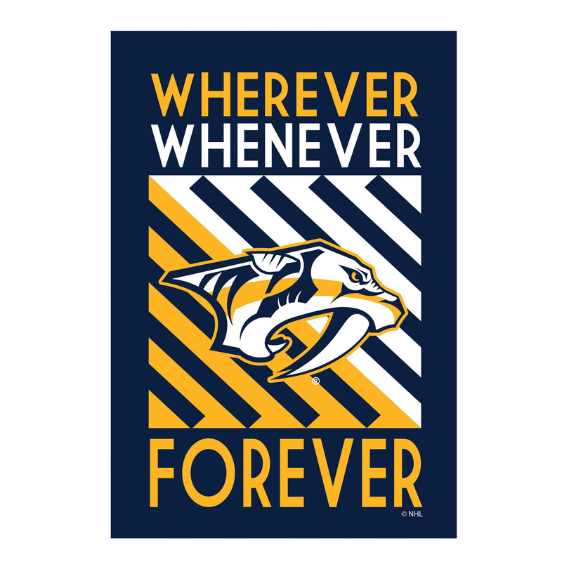 Nashville Predators, WWF Flag REG,13lu4365wwf