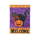 Black Cat Moire House Flag,13m11686