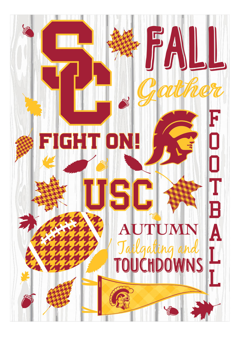 University of Southern California, Moire Flag, House Size, Fall Seasonal,13m997