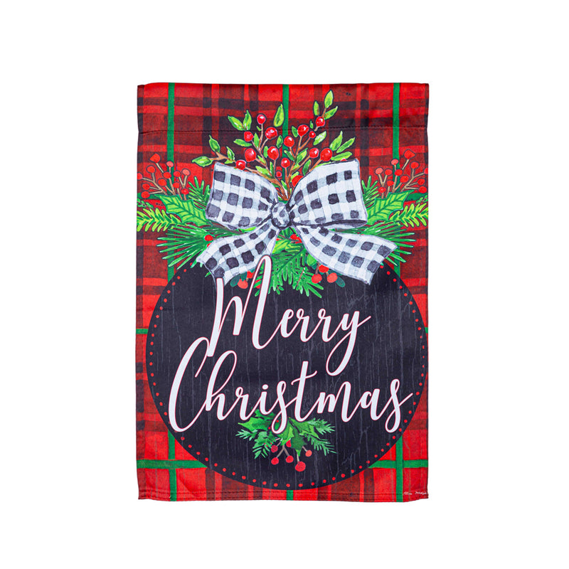 Christmas Botanicals Suede House Flag,13s11079