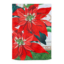Elegant Poinsettia Suede House Flag,13s11124