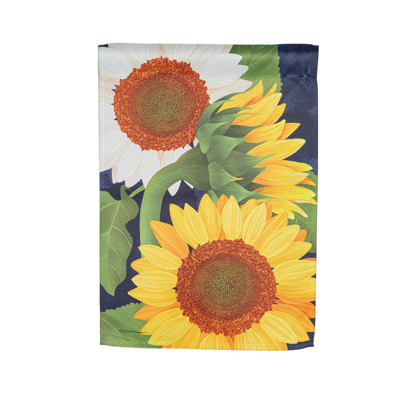 Sunflowers Suede House Flag,13s11994