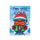 I'm Still Cold Suede House Flag,13s12232