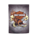 Flag, Suede, Reg, DS, Legendary Eagle, H-D,13s4920fb