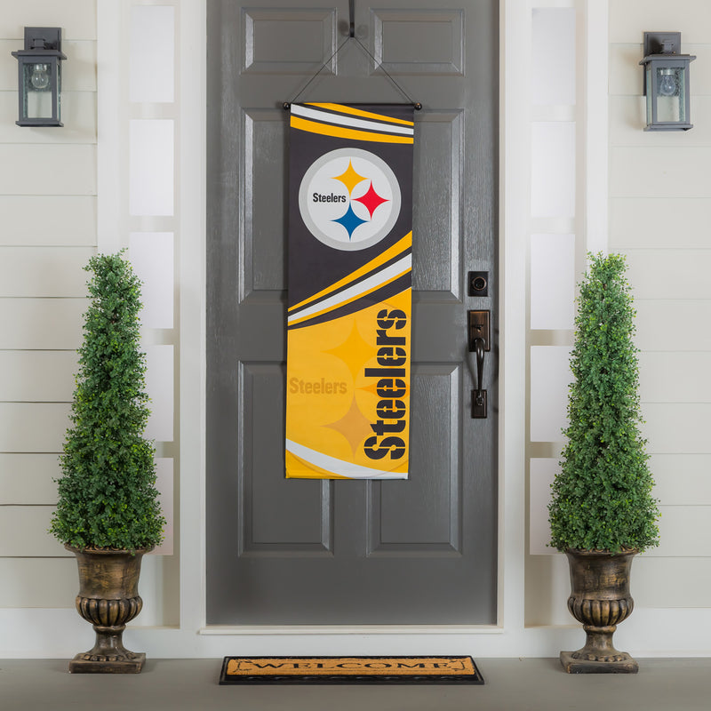 Pittsburgh Steelers, Dowel Banner,13ds3824fb