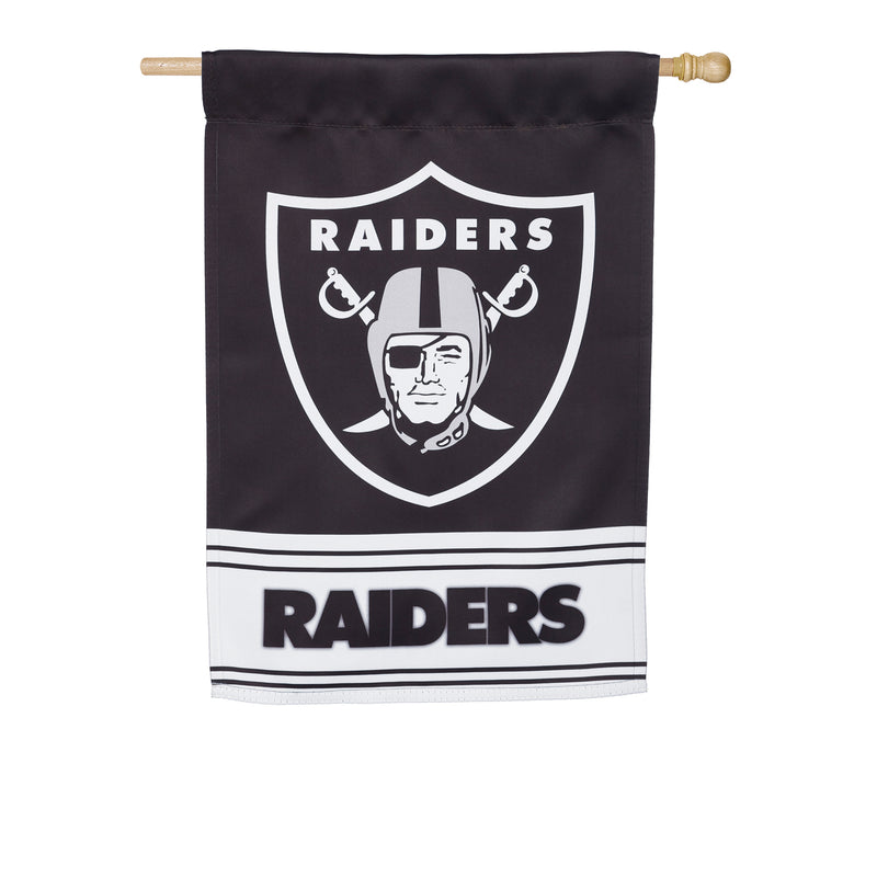 Flag, DS Suede, Foil, Reg, Jersey, Oakland Raiders,13s3822blj