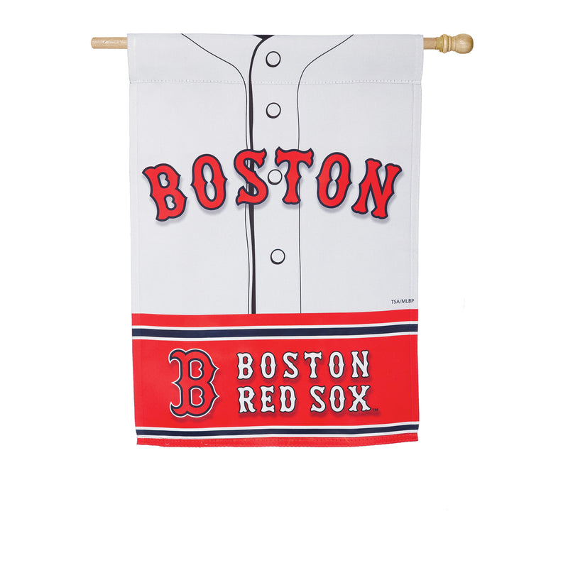 Flag, DS Suede, Foil, Reg, Jersey, Boston Red Sox,13s4203blj