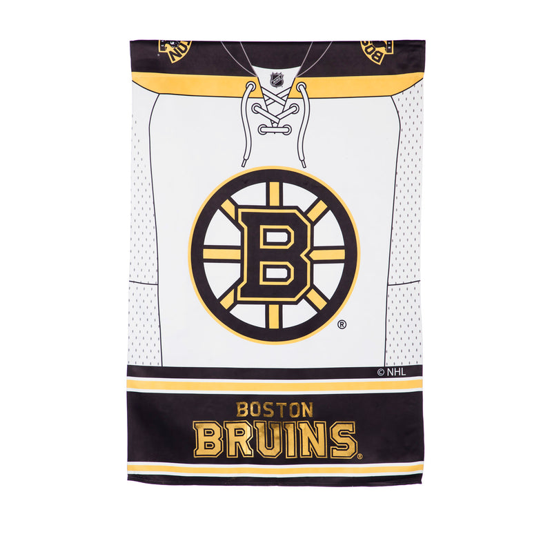 Flag, DS Suede, Foil, Reg, Jersey, Boston Bruins,13s4351blj