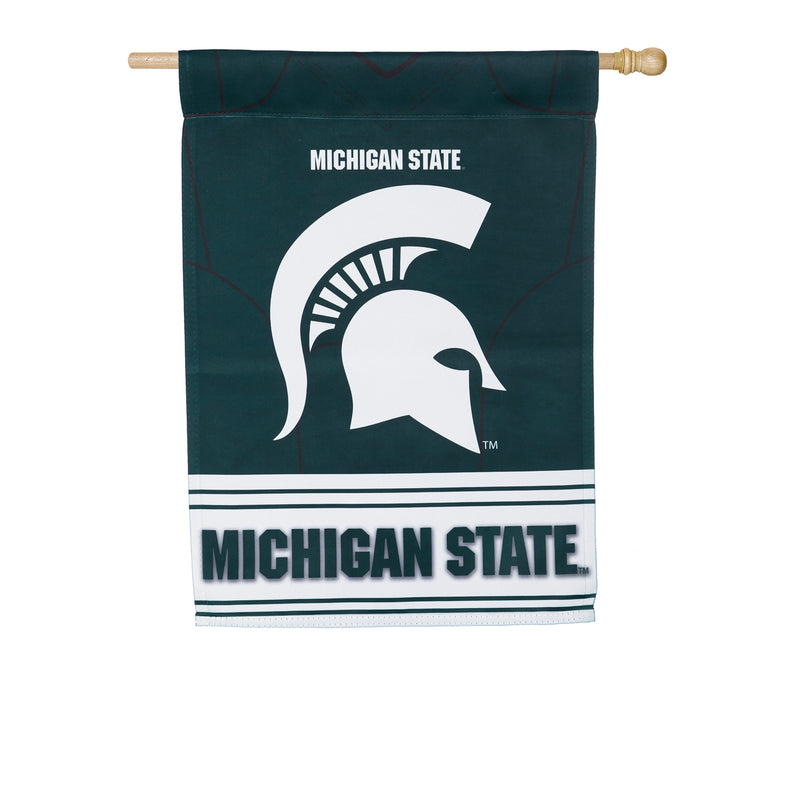 Flag, DS Suede, Foil, Reg, Jersey, Michigan State University,13s971blj