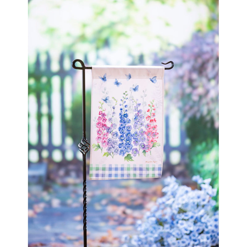 Delphiniums Garden Satin Flag,14a10305