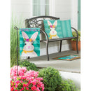 Easter Bunny Garden Burlap Flag,14b9470