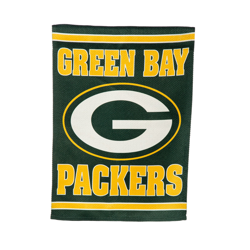 Embossed Suede Flag, GDN Size, Green Bay Packers,14es3811