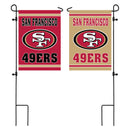 Embossed Suede Flag, GDN Size, San Francisco 49ers,14es3826