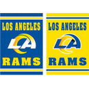 Embossed Suede Flag, GDN Size, Los Angeles Rams,14es3828