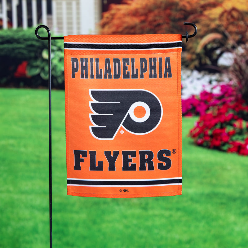 Embossed Suede Flag, GDN Size, Philadelphia Flyers,14es4370