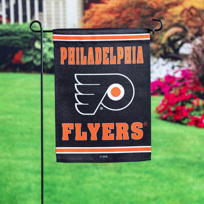 Embossed Suede Flag, GDN Size, Philadelphia Flyers,14es4370