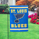 Embossed Suede Flag, GDN Size, St Louis Blues,14es4374