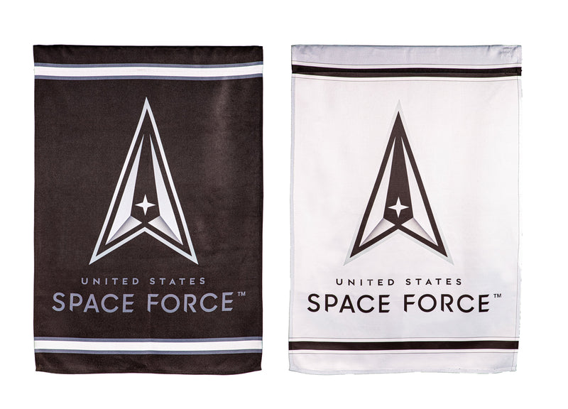 Embossed Suede Flag, GDN Size, Space Force,14es5065