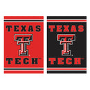 Embossed Suede Flag, GDN Size, Texas Tech University,14es963
