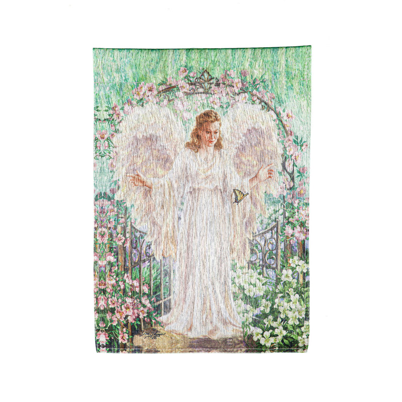 Butterfly Angel Garden Glisten Flag,14g10159