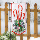 Classic Candy Cane Trio Everlasting Impressions Textile Decor,14l10554xl