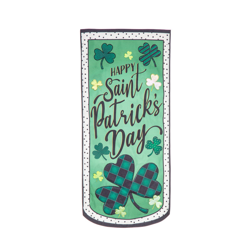 Happy St. Patrick's Day Everlasting Impressions Textile Décor,14l11310xl