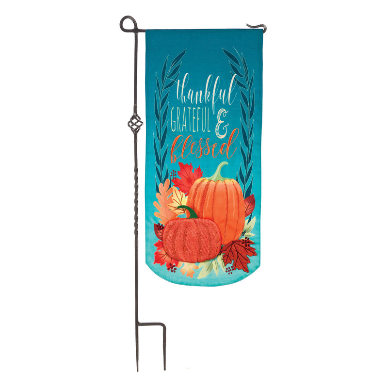 Thankful Grateful Blessed Everlasting Impressions Textile Décor,14l9220xl