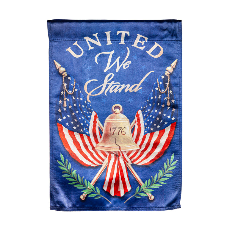 United We Stand Garden Lustre Flag,14lu10954