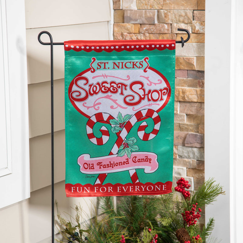 Sweet Shop Christmas  Lustre Garden Flag,14lu11120