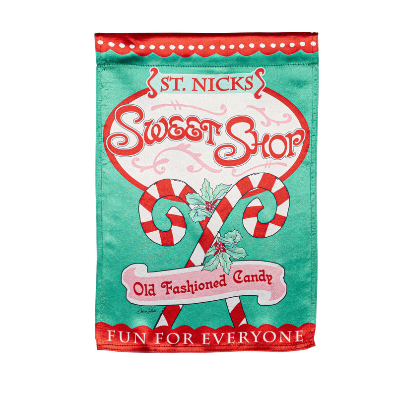 Sweet Shop Christmas  Lustre Garden Flag,14lu11120