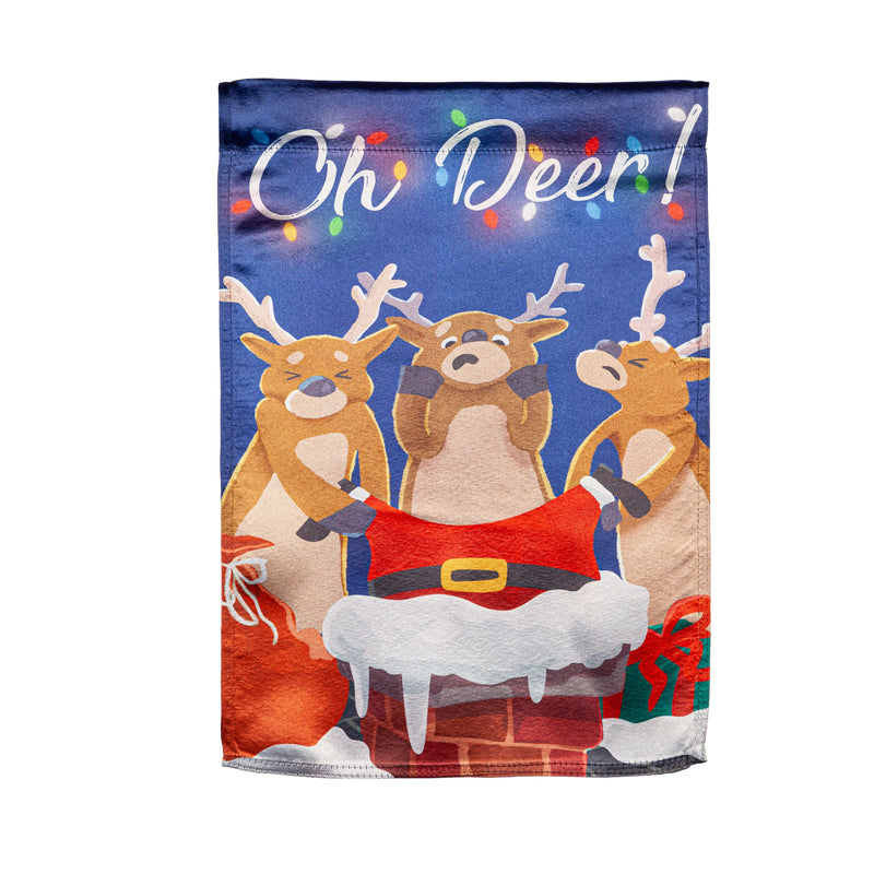 Oh Deer Lustre Garden Flag,14lu11231