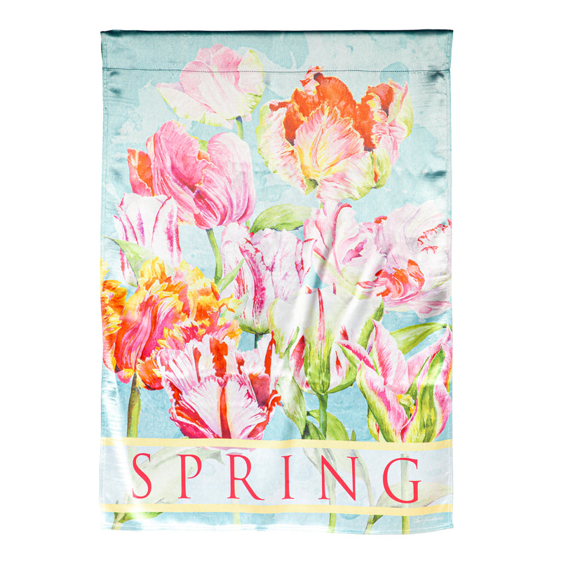 Tulip Season Lustre Garden Flag,14lu11473