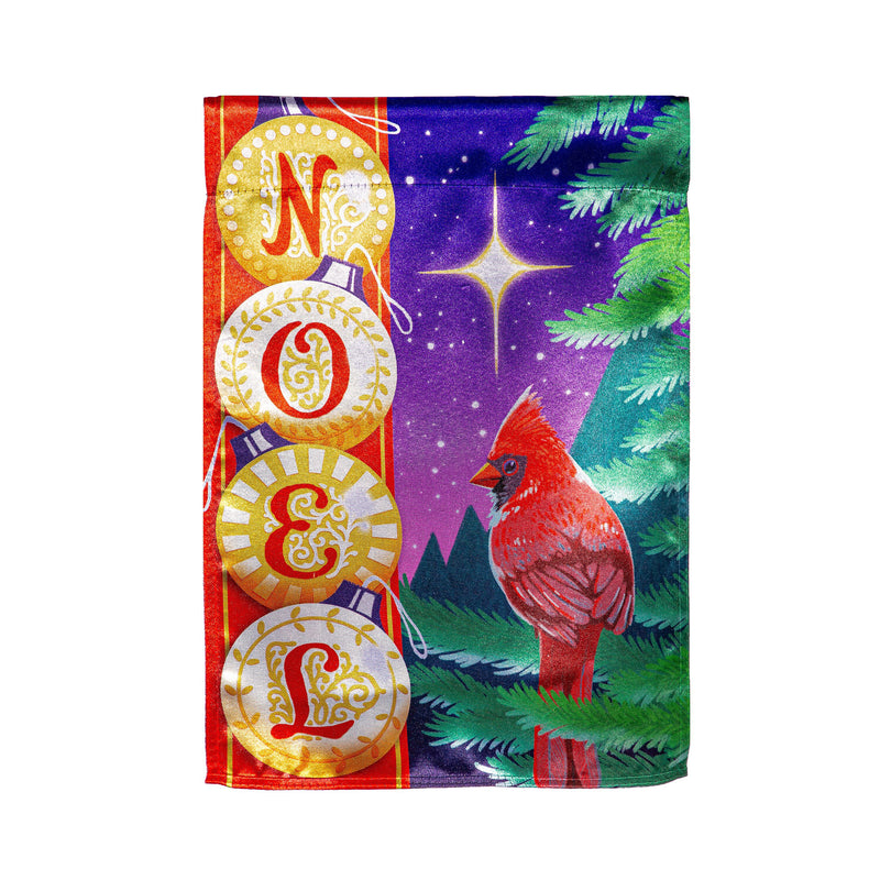 Noel Cardinal Lustre Garden Flag,14lu12238