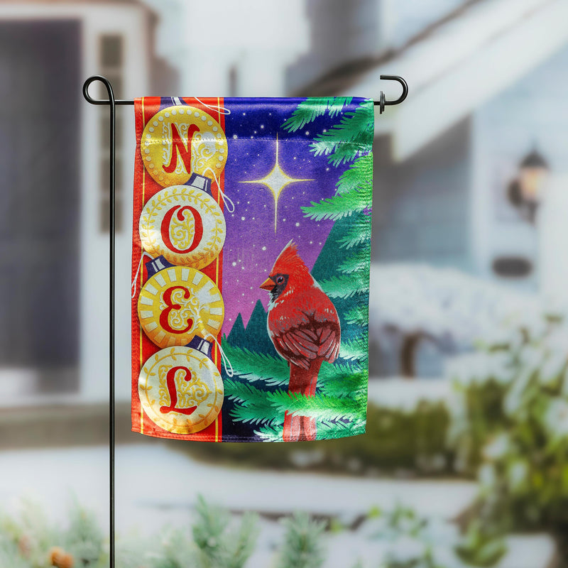 Noel Cardinal Lustre Garden Flag,14lu12238