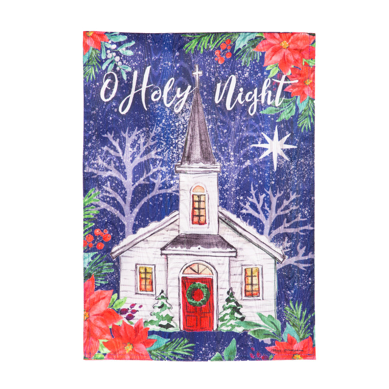 Holy Night Moire Garden Flag,14m12191