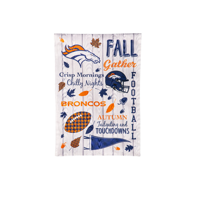 Denver Broncos, Moire Flag, GDN, Fall Seasonal,14m3809