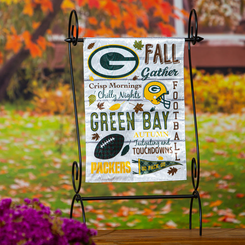 Green Bay Packers, Moire Flag, GDN, Fall Seasonal,14m3811