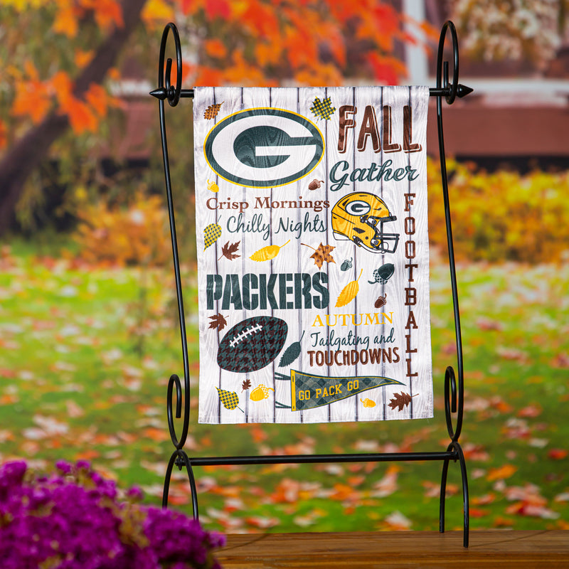 Green Bay Packers, Moire Flag, GDN, Fall Seasonal,14m3811