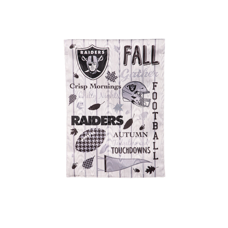 Las Vegas Raiders, Moire Flag, GDN, Fall Seasonal,14m3822