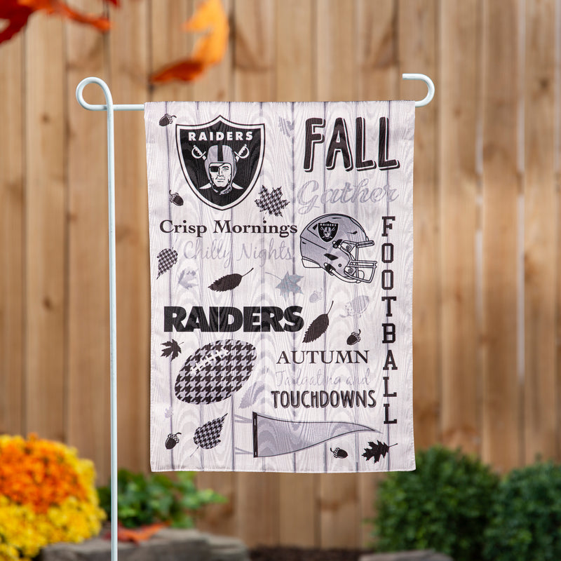 Las Vegas Raiders, Moire Flag, GDN, Fall Seasonal,14m3822