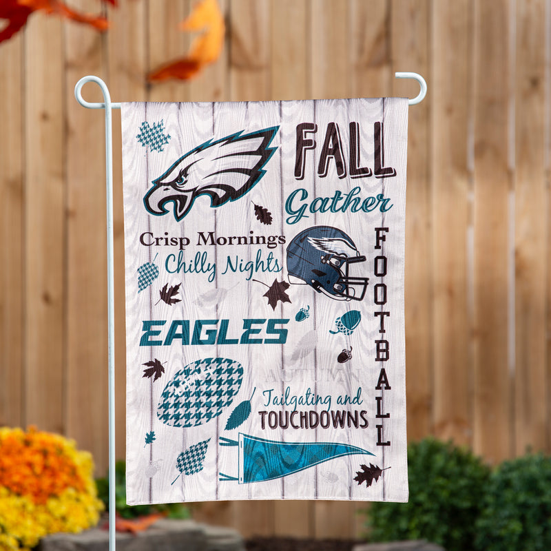 Philadelphia Eagles, Moire Flag, GDN, Fall Seasonal,14m3823