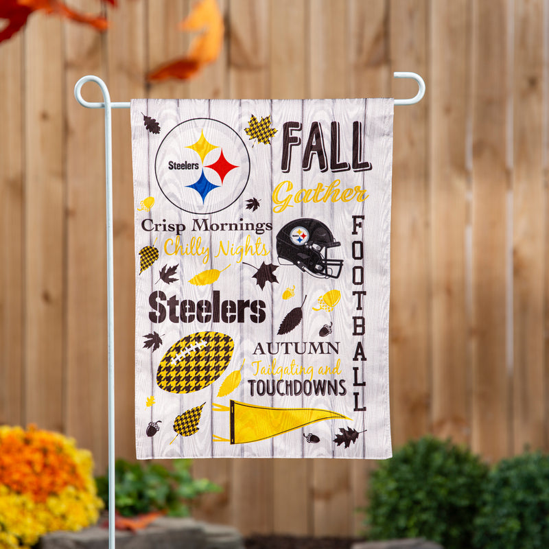 Pittsburgh Steelers, Moire Flag, GDN, Fall Seasonal,14m3824