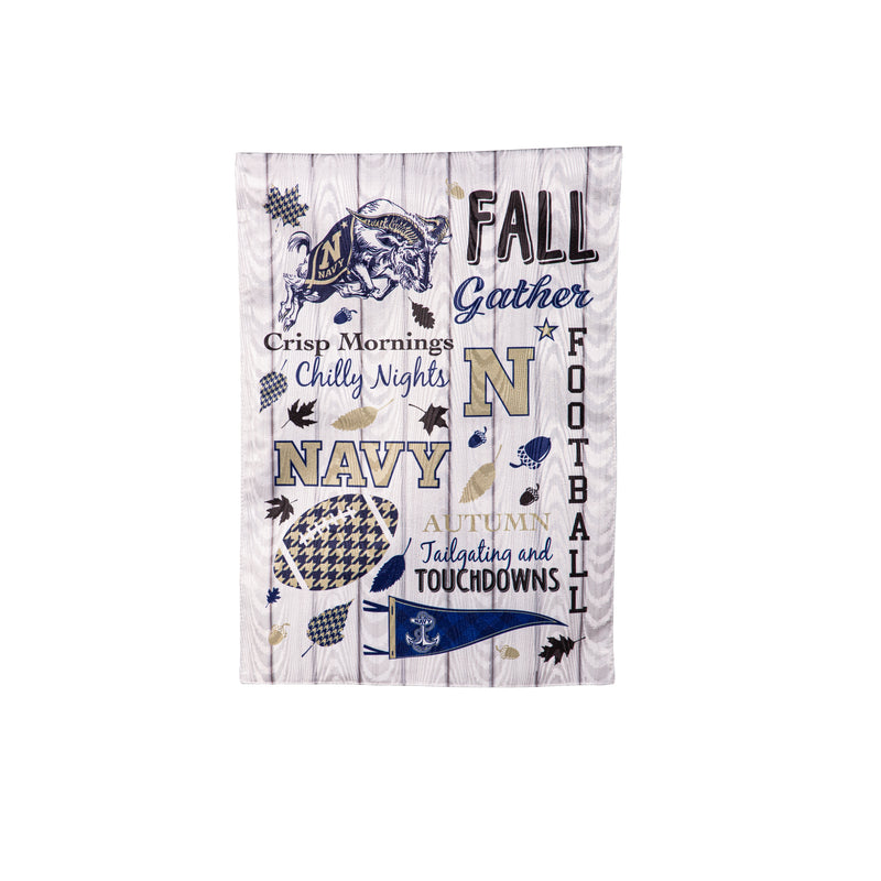 US Naval Academy, Moire Flag, GDN, Fall Seasonal,14m5017