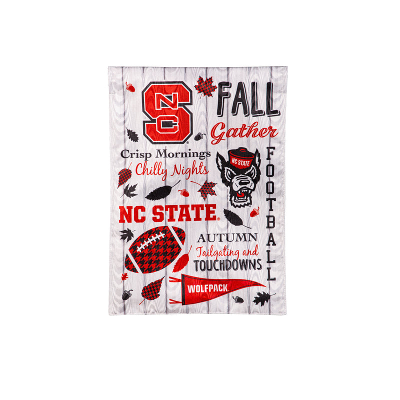 North Carolina State University, Moire Flag, GDN, Fall Seasonal,14m909